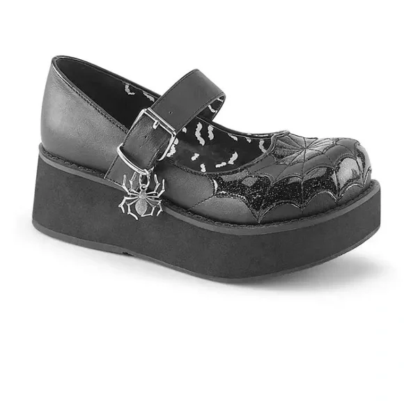 ❤️Demonia SPRITE-05 Platform Women’s Size 7 Black - Picture 1 of 4